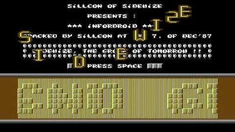 C64 Intro: 1987 Sidewize Intro 01
