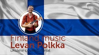 Video thumbnail of "ukulele. Levan Polkka ukulele tutorial"