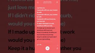 Kendrick Lamar - Love Lyrics