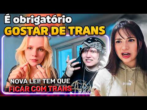 ATENÇÃO! É CRIME SE RECUSAR A FICAR COM TRANS! | REACT!!!