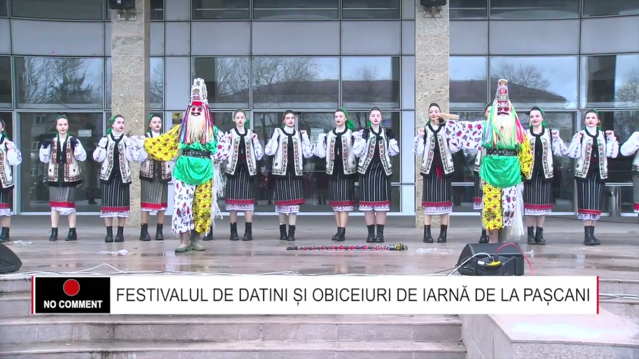 FESTIVALUL DE DATINI ȘI OBICEIURI DE IARNĂ DE LA PAȘCANI - 28 DECEMBRIE 2025
