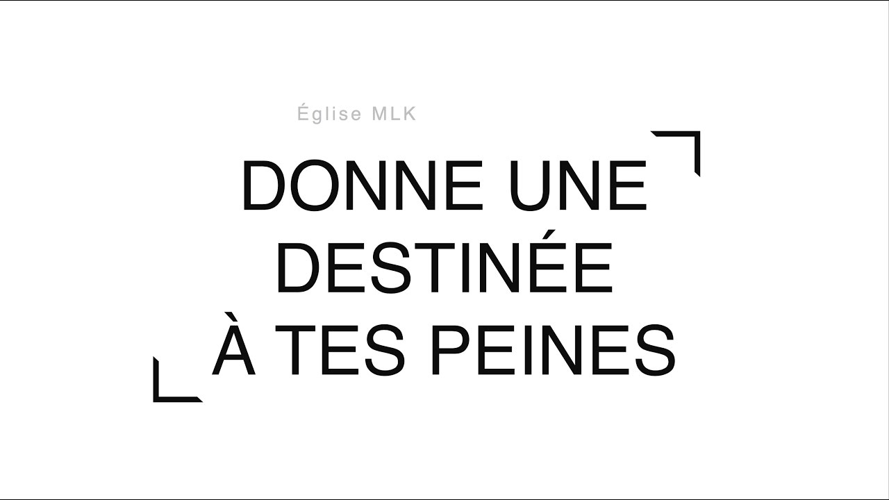 Donne une destinée à tes peines - Stève Rivière