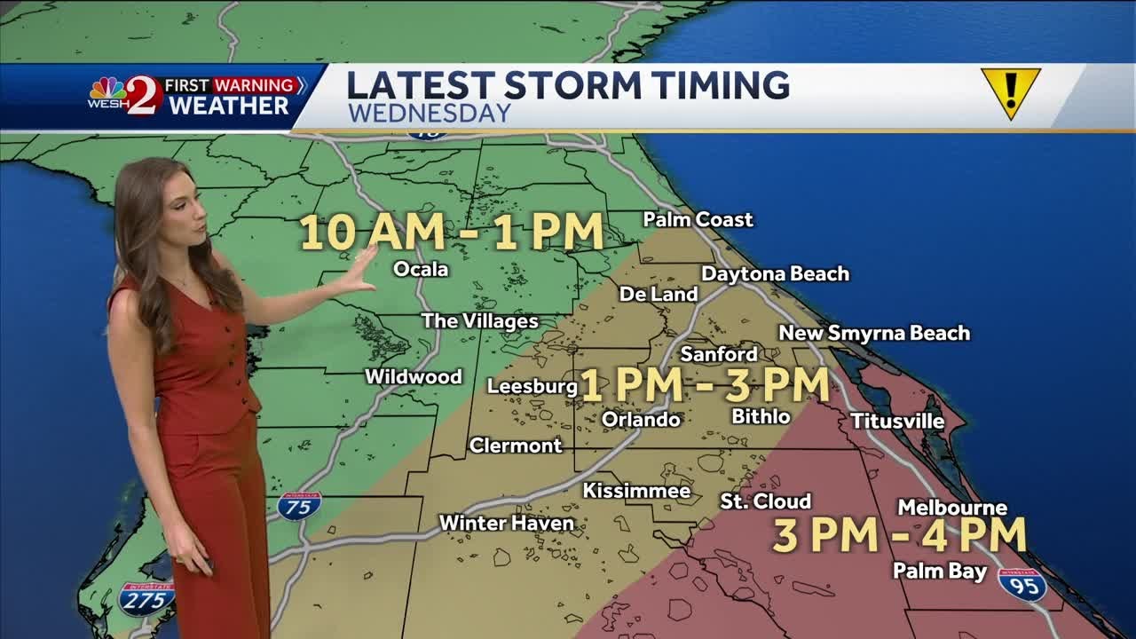 Strong to severe storms to move through Central Florida | March 5 ...