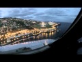 Madeira Funchal LPMA sunset landing