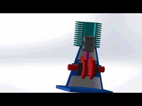 Système Bielle Manivelle SolidWorks 2013 