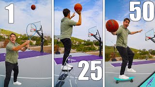 50 Ways To Score A Trick Shot *THAT'S AMAZING CHALLENGE!*