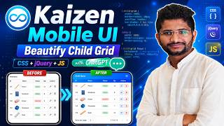 Change UI of Childgrid with AI. Kaizen Framework. Low Code Framework.