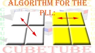 PLL #2: Bottom Diagonal/ Top Back switch (2x2 ORTEGA Method)