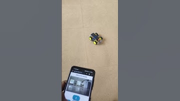 camera based Surveillance car using esp32 #esp32