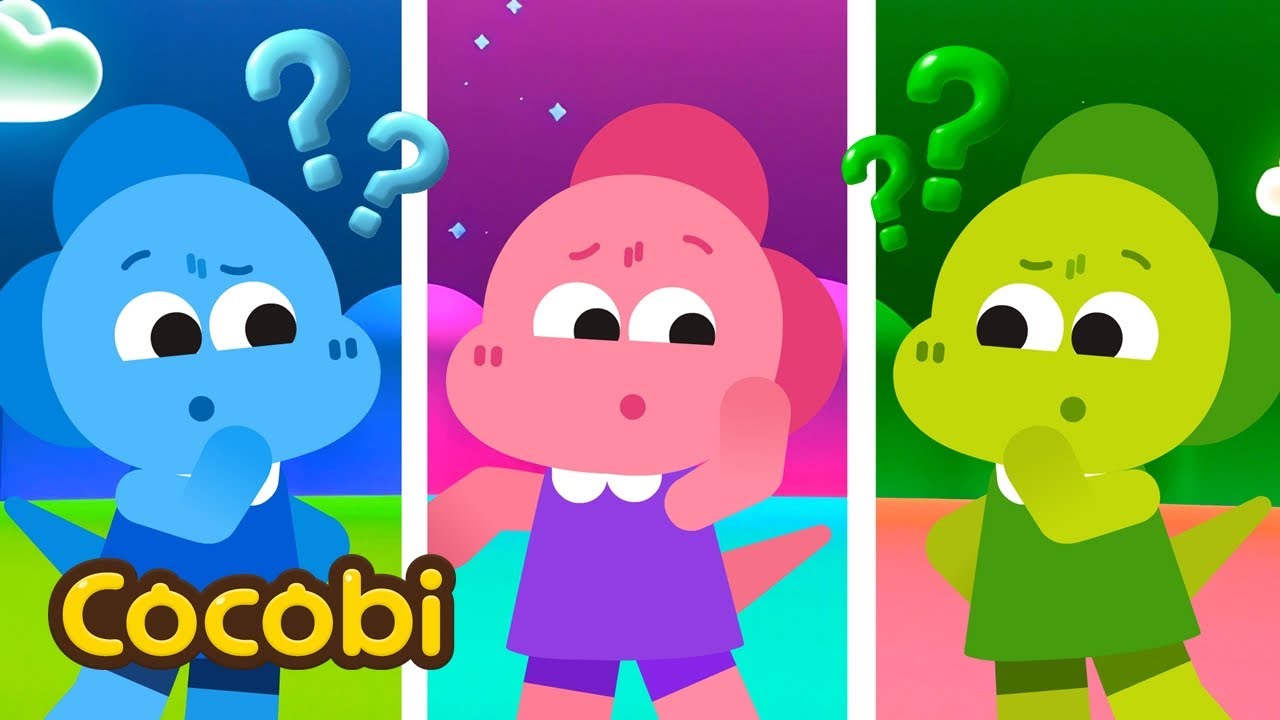 ¿Quién es Real?🤔🌈 | Canción del Imitador | Canciones Infantiles | Kids Songs | Cocobi