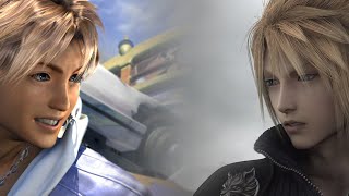 DISSIDIA FINAL FANTASY NT-TIDUS VS CLOUD SPARRING MATCH(DRAW)