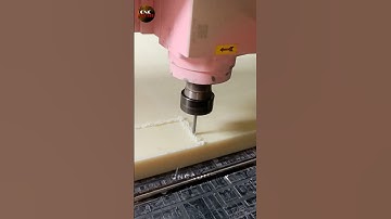 nylocast 35mm square cutting cncrouter machine #cnc #router #machine