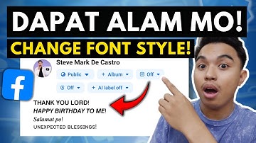 HOW TO CHANGE FONT STYLE ON FACEBOOK? CHANGE FONT STYLE 2025