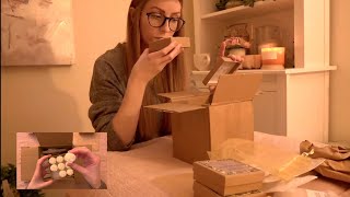 ASMR Wax Melt Unboxing video - POUR LONDON (ETSY) - Soft Spoken to help you drift off to Sleep. screenshot 5