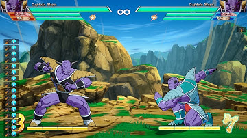 Dragon Ball FighterZ |  Captain Ginyu Midscreen to Corner BlockString w/ Assist