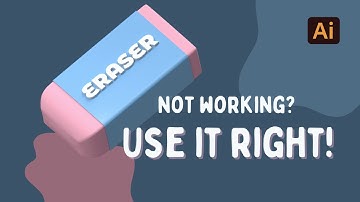 Illustrator Eraser Tool - How to Use It Right + Fixing Tips