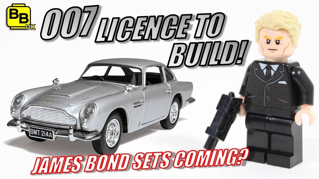 007 JAMES BOND LICENCE TO BUILD! LEGO SETS COMING? - YouTube