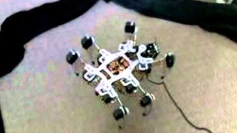 MSR-H01 + OQO + Roborealm : Object Avoidance - getting out of a dead end