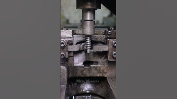 Super Fast Spring Making Machine At Highest FPS