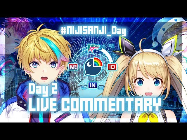 【#NIJISANJI_Day】Day 2 Event: Live Commentary【NIJISANJI ID】のサムネイル