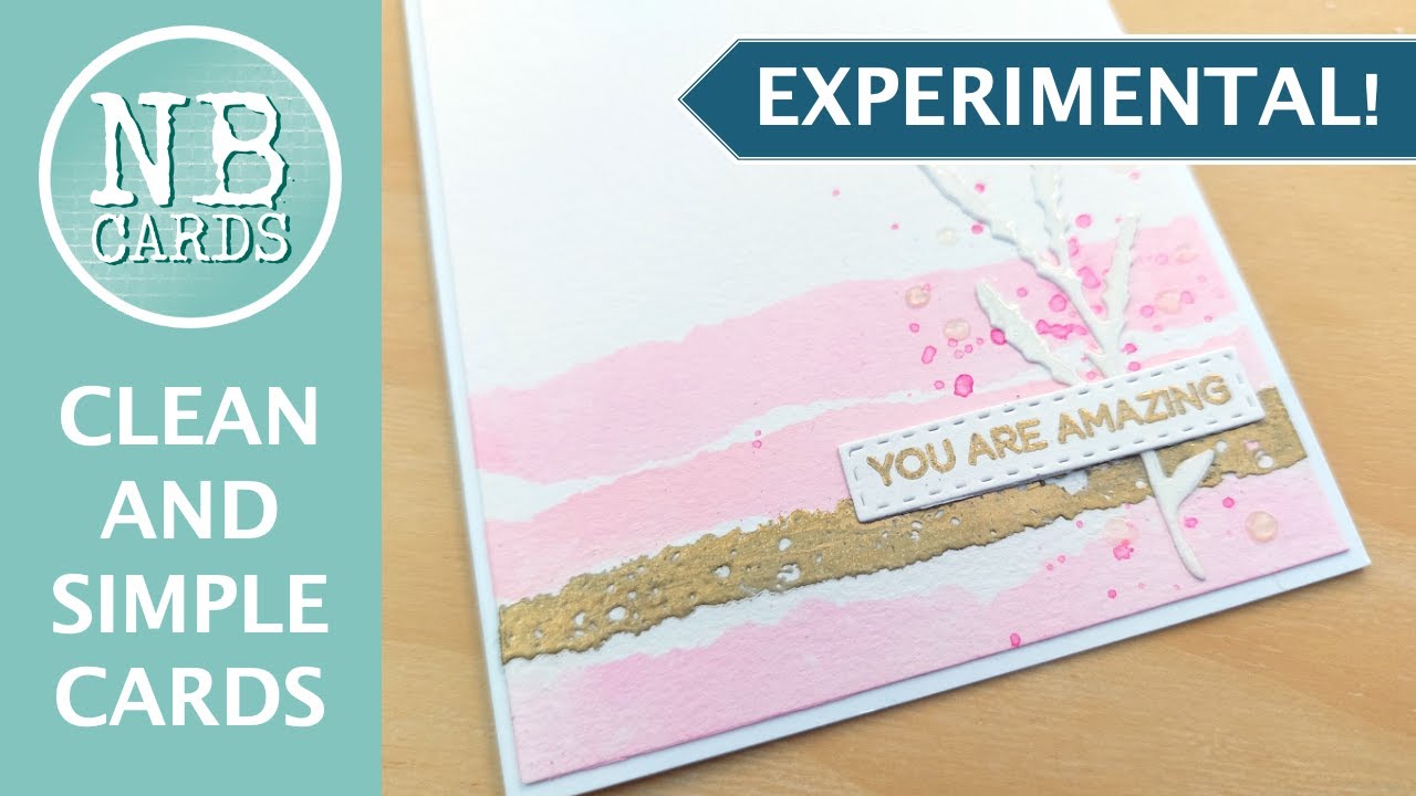 Let's Experiment! Adding Torn Edge Embossing Using Glyerine! [2024/210 ...
