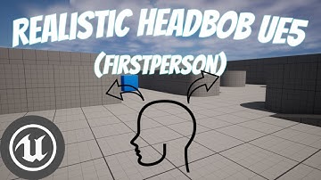 Make a Realistic Head Bobbing Effect in UE5 (First Person)