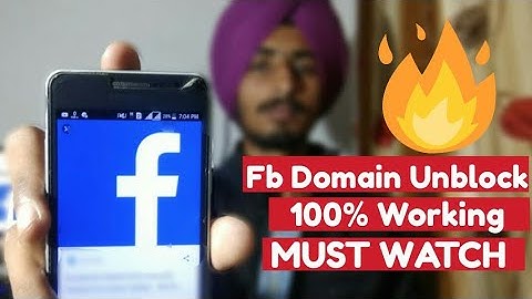 100% Working How to Unblock Website URL/Domain On Facebook | Fb Domain Unblock Trick
