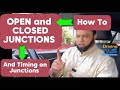 Dealing with open and closed junctions and timing on junctions  online course  book a call with me