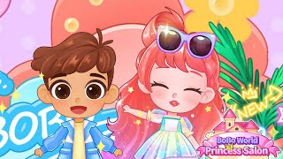 Pick your makeup style in Princess Salon and be a party queen! screenshot 2