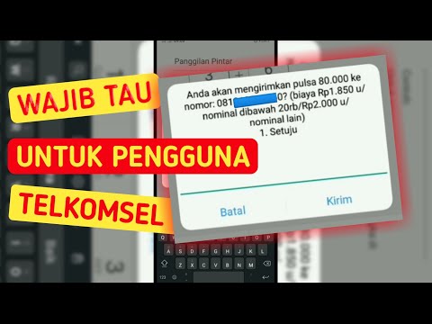 TUTORIAL CARA TRANSFER PULSA Telkomsel Terbaru 2020 !!!. 