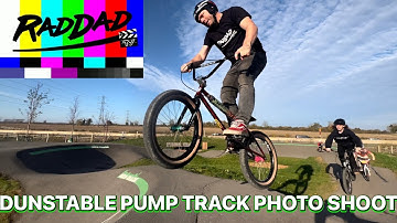 Dunstable (Linmere) Pump track photo shoot with the crew