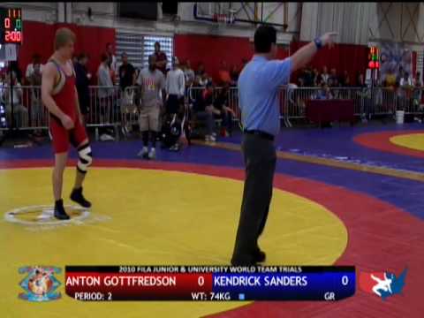 University Greco-Roman 74kg - Anton Gottfredson vs...