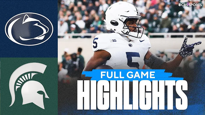 Penn State Nittany Lions vs Michigan State Spartans | Full Game Highlights