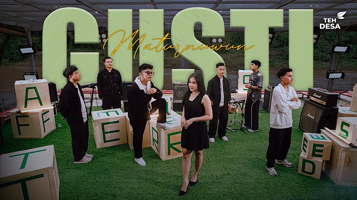 Aftershine ft. Dinda Teratu - Matursuwun Gusti (Official Music Video)