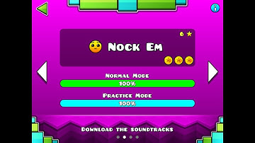 [OUTDATED] Geometry Dash Subzero Walkthrough - Level 2 (Nock Em) [ALL COINS]