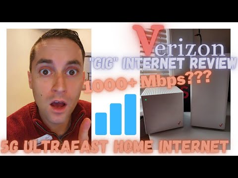 Video: Cât de rapid este internetul de acasă Verizon 5g?