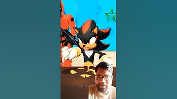 Shadow master player Dalgona Candy in Squid Game #shadow #sonic #dalgona #squidgame #funny