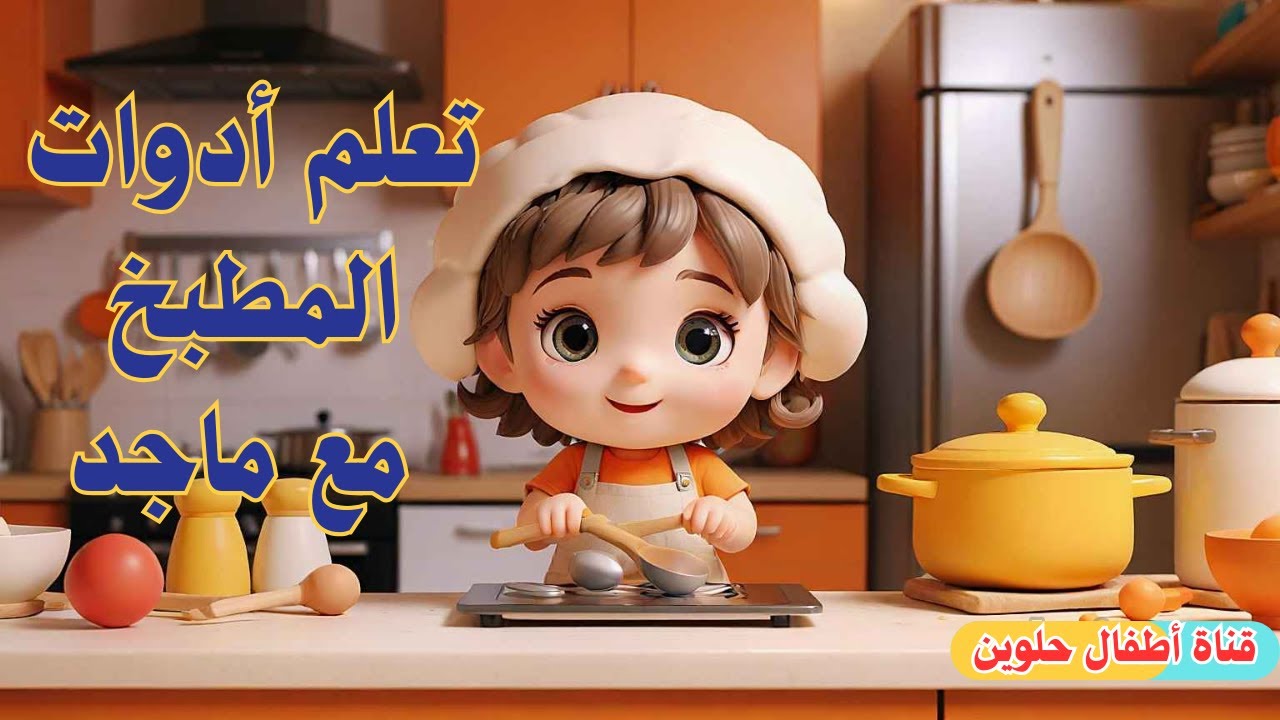 تعلم أدوات المطبخ للأطفال مع ماجد ـ قناة أطفال حلوين Youtube 