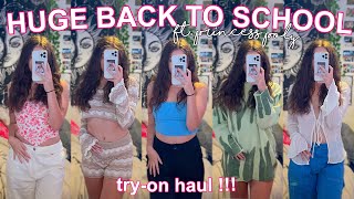 Huge Trendy Back To School Try-On Haul 2022