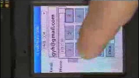 IDVisor Touch / M310 - How to Enter / Edit Email / Phone