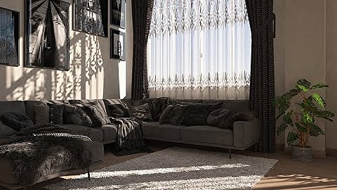 How to make a Photorealistic Sheer Curtain Material with 3ds max + V-Ray