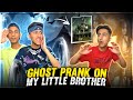 Ghost Prank On My Little Brother | Prank Gone Wrong 😭 | A_s Gaming - Garena Free Fire