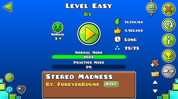 [Geometry Dash] Level Easy (Normal ☆3) by Cody