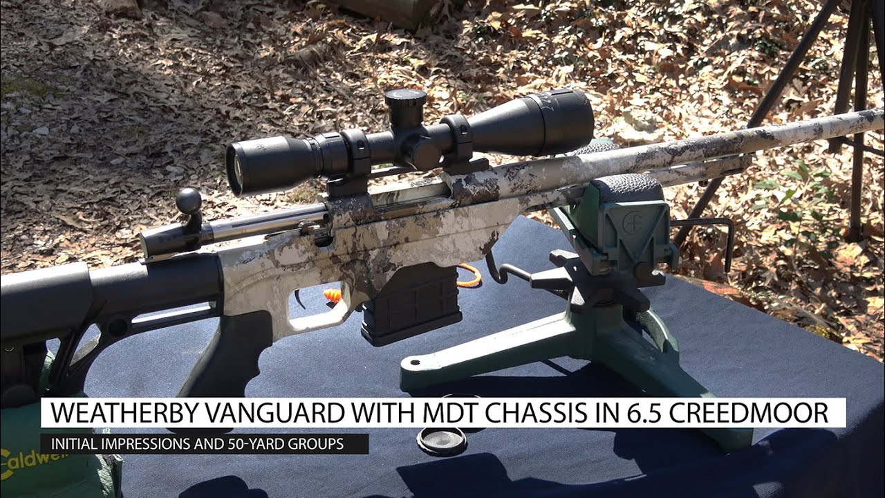 Weatherby Vanguard with MDT Chassis in 6.5 Creedmoor YouTube