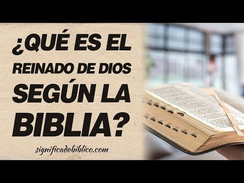 🙏 ¿Qué es el reinado de Dios según la biblia? 🙏