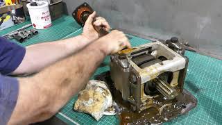 How to Remove Your TE20 Hydraulic Pump with the lift cover still on