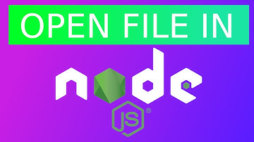 How to Open and Read Files in Nodejs Using fs Module