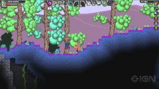 Starbound - Crafting Your First Pickaxe and Other Important Items