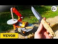 Fabrication dun couteau avec une ponceuse  bande vevor  tuto et review 