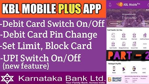 How to block/unblock KBL bank debit card online? | How to KBL bank debit card switch on/off 2020 |